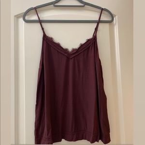 Abercrombie Burgundy Camisole